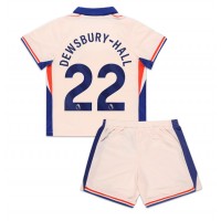 Echipament fotbal Chelsea Kiernan Dewsbury-Hall #22 Tricou Deplasare 2024-25 pentru copii maneca scurta (+ Pantaloni scurti)